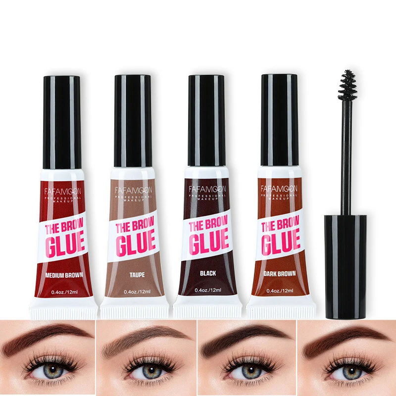 Professional Eyebrow Dye Tint 15-minute Fast Tint Easy Dye Gel Eyelash Kit Semi Permanent Eyebrows Tint Dye Makeup Cosmetics