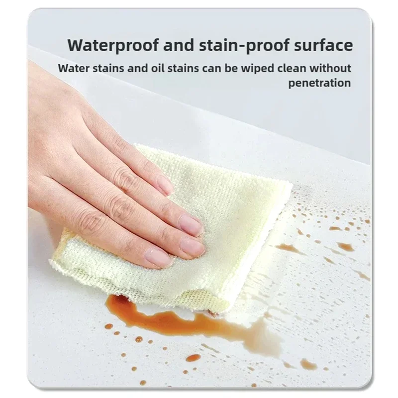TKOH-Self-Adhesive Floor Stickers Marble Style Thickened PVC Flooring Mats Wear-Resistant Easy To Install For Household Use