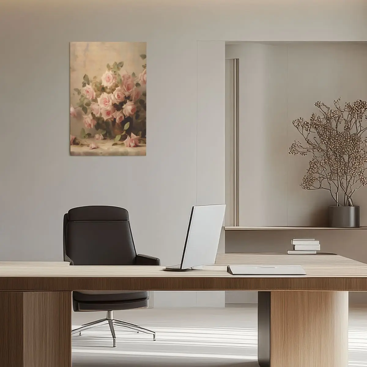 لوحة فنية جدارية حديثة من القماش، ديكور الغرفة، 12 × 18 بوصة، ديكور غرفة كاواي #4