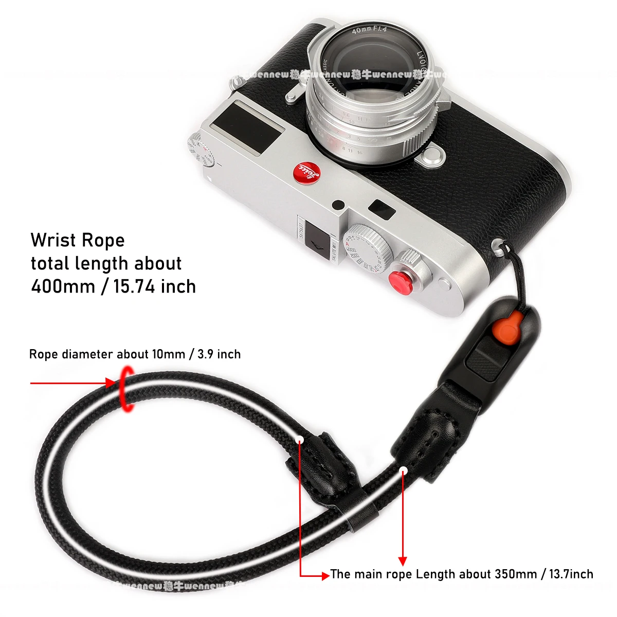 Быстросъемные бусины, круглая веревка, плечевой ремень для камеры, ремешок для Canon, Nikon, Panasonic, Sony Fujifilm, шейный ремешок, ремешок на запястье