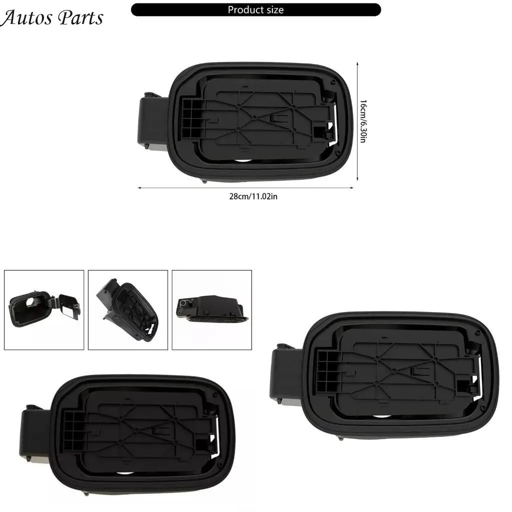 

57BA Black Door Cover Cops, подходящие для 68161542AJ