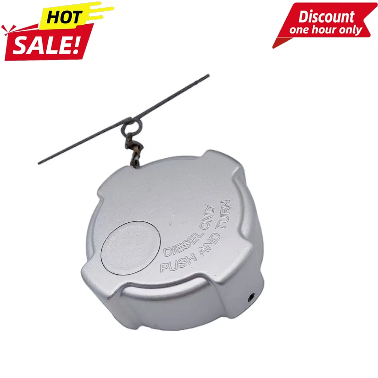 

For Freightliner American Truck Aluminum Diesel Fuel Tank Cap Without Lock 03-37017-002