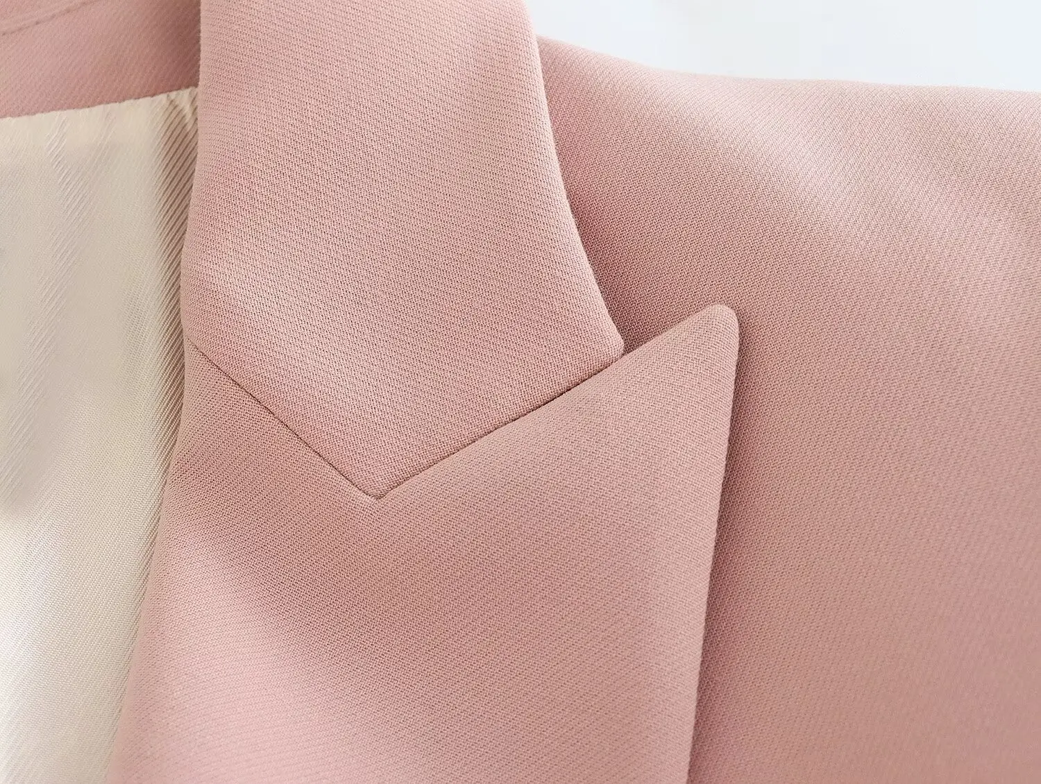 2023 herbst Frauen 2 Stück Set Büro Dame Revers Langarm Blazer + Hohe Taille Versteckte Schnalle Zipper Hosen femininos – Detail 20