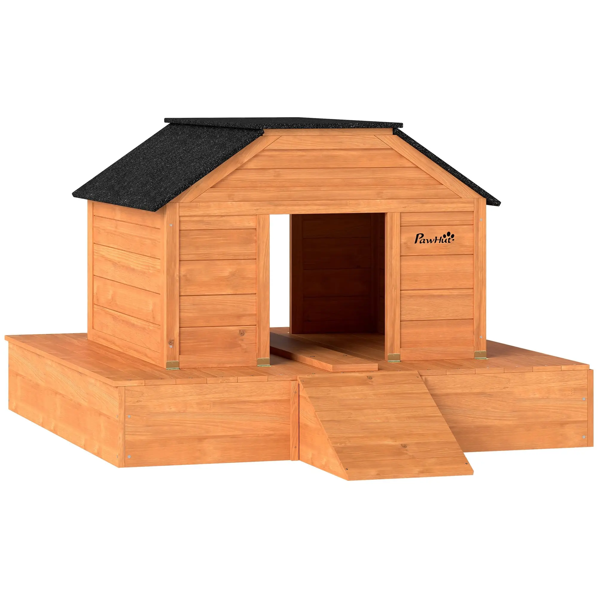 Floating Duck Coop with Ramp for 1-2 Poultry 66