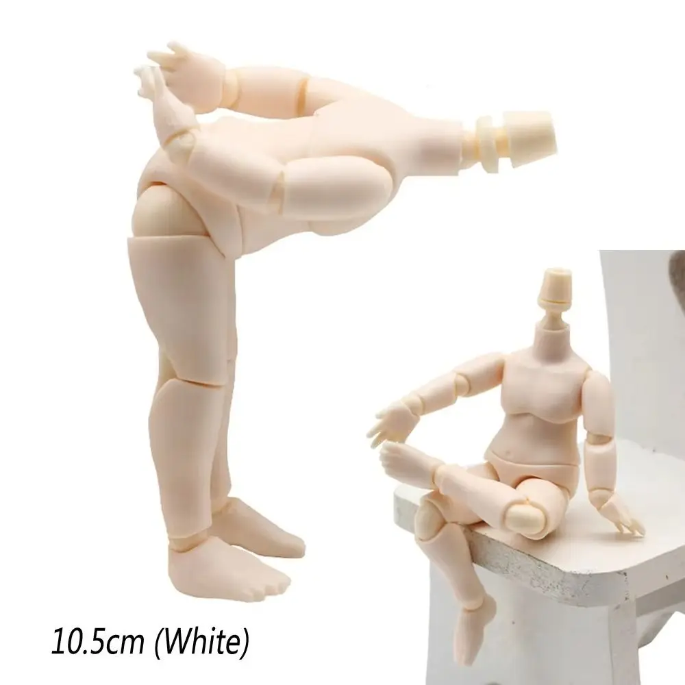 

Spherical Joint Ob11 Doll Body Multi-skinned Replacement Doll Model Body Moveable Joints Hand Set Obitsu Doll DIY Toy