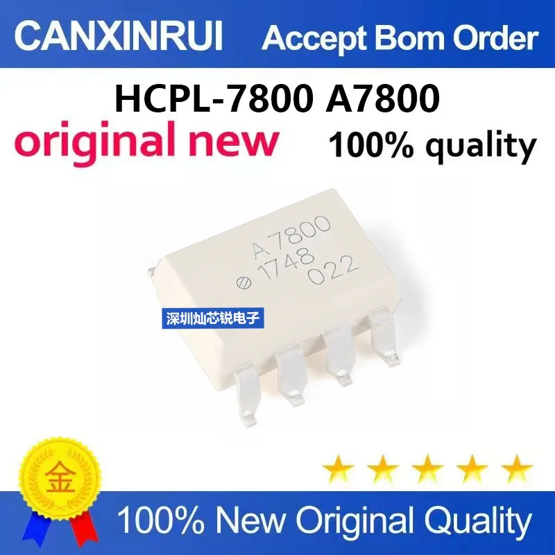 (5-100pieces)Brand new original HCPL-7800, silk-screened A7800
