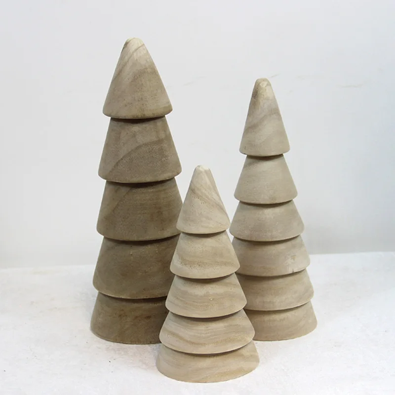 Christmas tree handicrafts, festive atmosphere desktop ornaments