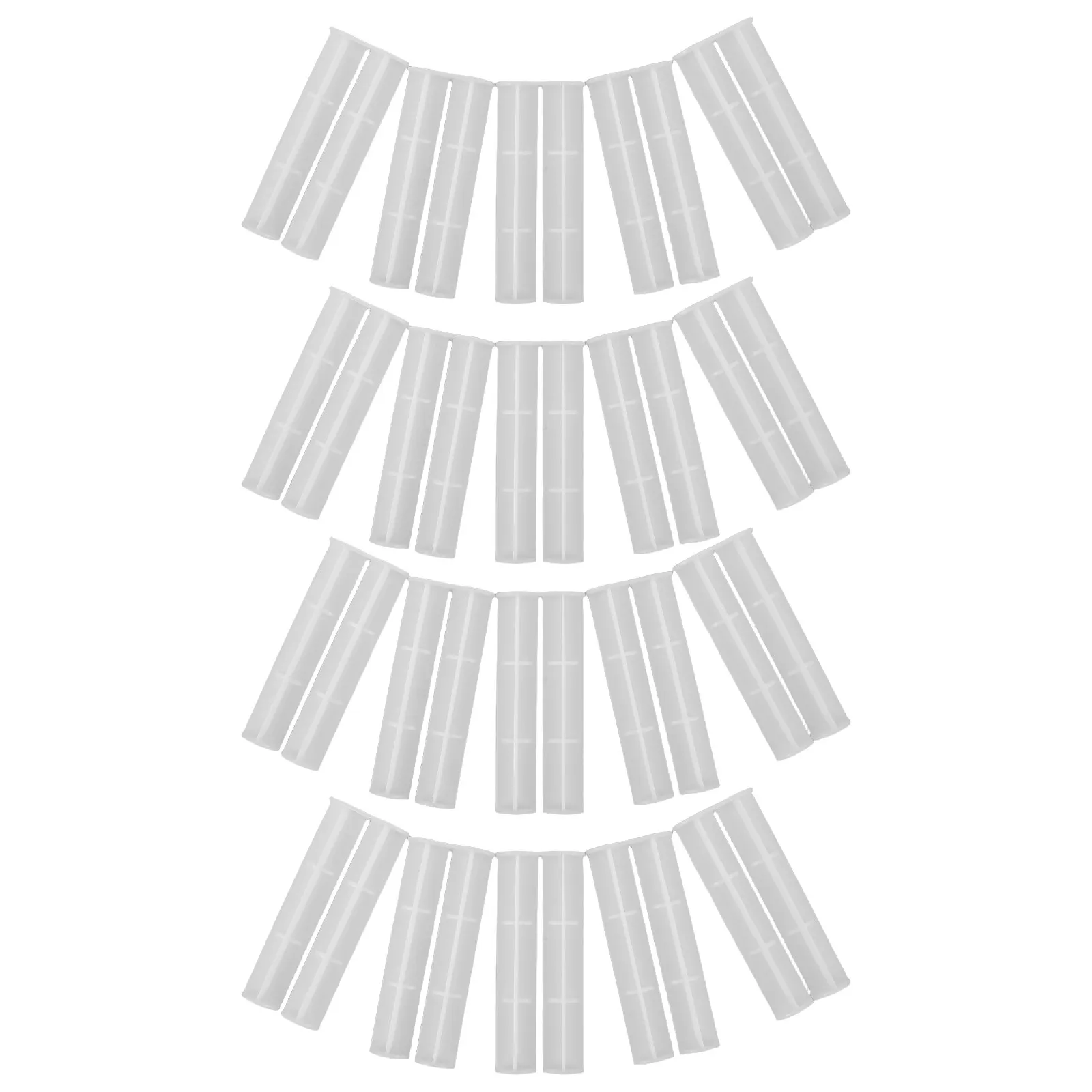 

20Pcs Glue Cartridge for Ab Adhesive Tube Epoxy Mixing :1 Ratio Manual Glue Applicator Resin Mixer Tube Plastic