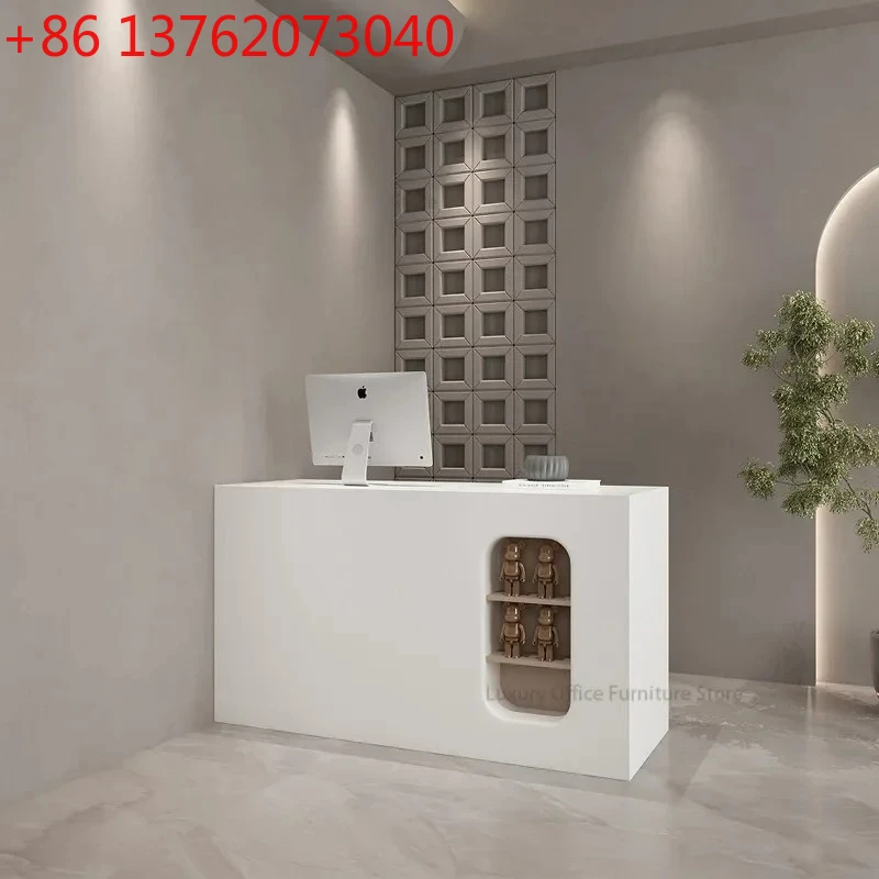 

Современная стойка регистрации, простой дизайн, кассовый аппарат, стойка регистрации, деловая стойка, офисная мебель, стойка регистрации LLRD