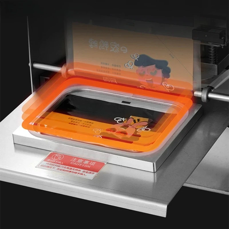 Automatic bowl sealing machine Press film sealing machine Fresh lock box Plastic bowl sealing machine