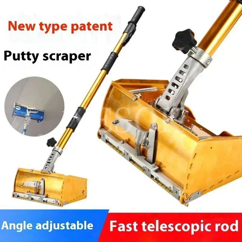 Drywall Master Tools Drywall Flat Box Rendering Machine Plastering Flat Finishing Plaster Box Tool Drywall Smoothing Tool 120°