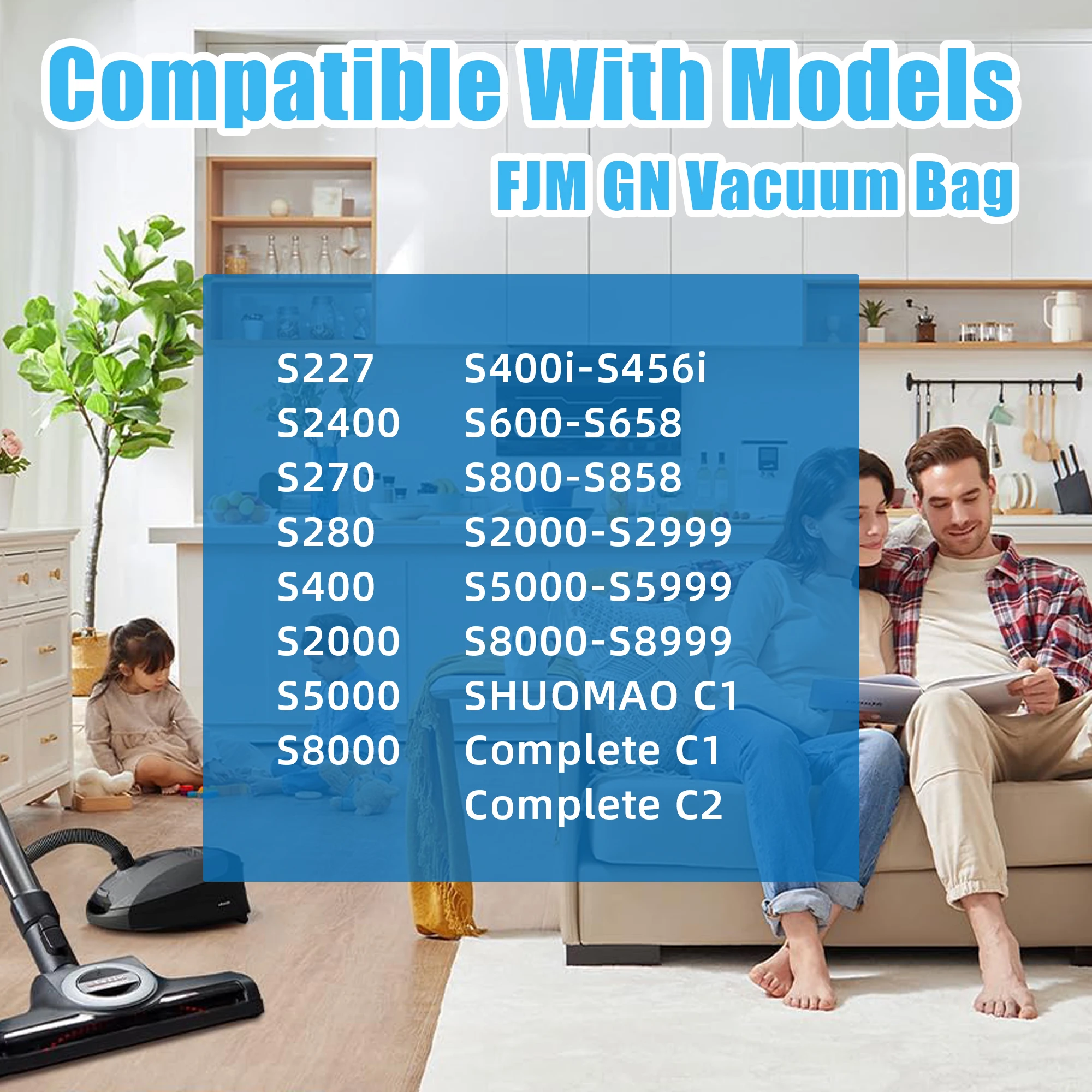 12 bags+4 filters+1 Brush 3D Air Purification Dust Bags: Complete Miele Classic C1, C2, S8, S5, S2, S600 C3 Hoover Bags image 6