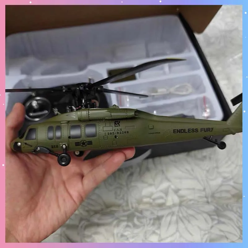 RC Toy JJRC U9901 RC Helicopter 2.4G 6CH Simulation Brushless Drone Optical Flow Positioning One Click Inverted Helicopter Toy