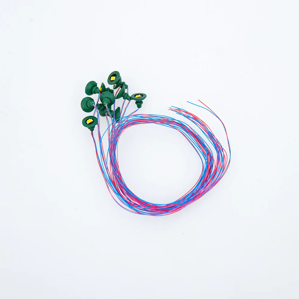 5 STKS Miniatuur Wandlamp Model 3 V Led Verlichting voor HO OO Spoorweg Trein Layout/Poppenhuis Decoratie/Diorama/Micro Landschap Kits