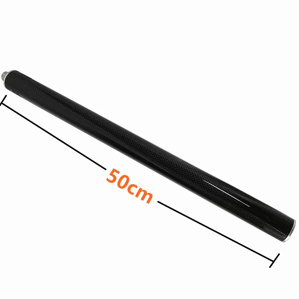 

1 Pcs 50cm Length GPS Prism Pole Carbon Fibre Survey Poles GNSS RTK SURVEYING TYPE 5/8 Thread