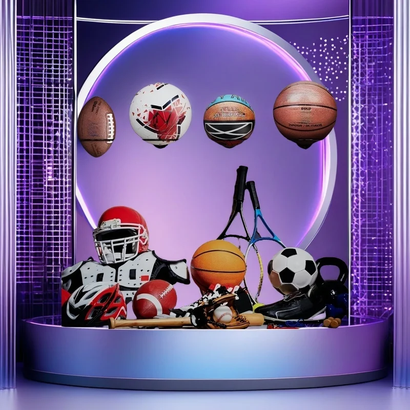 บาสเกตบอลวอลเลย์บอลฟุตบอลผู้ถือจอแสดงผล Home Ball Rack บนผนัง Ball Rack ใส่ Ball Rack ฟุตบอล Display Racks