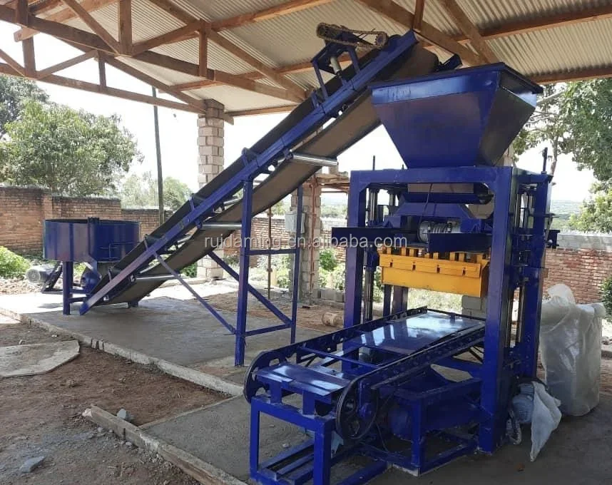 Brick Factory Machine, Block Making Machine, Automatic Production Of Bricks