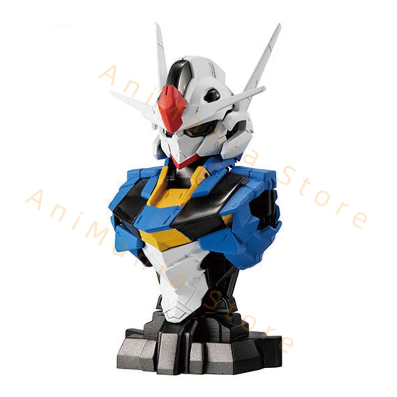 بانداي متوفر في المخزون الأصلي GUNDAM Gashapon MS MECHANICAL BUST 03 XVX-016 GUNDAM الجوي أنيمي عمل أرقام تحصيل اللعب الهدايا