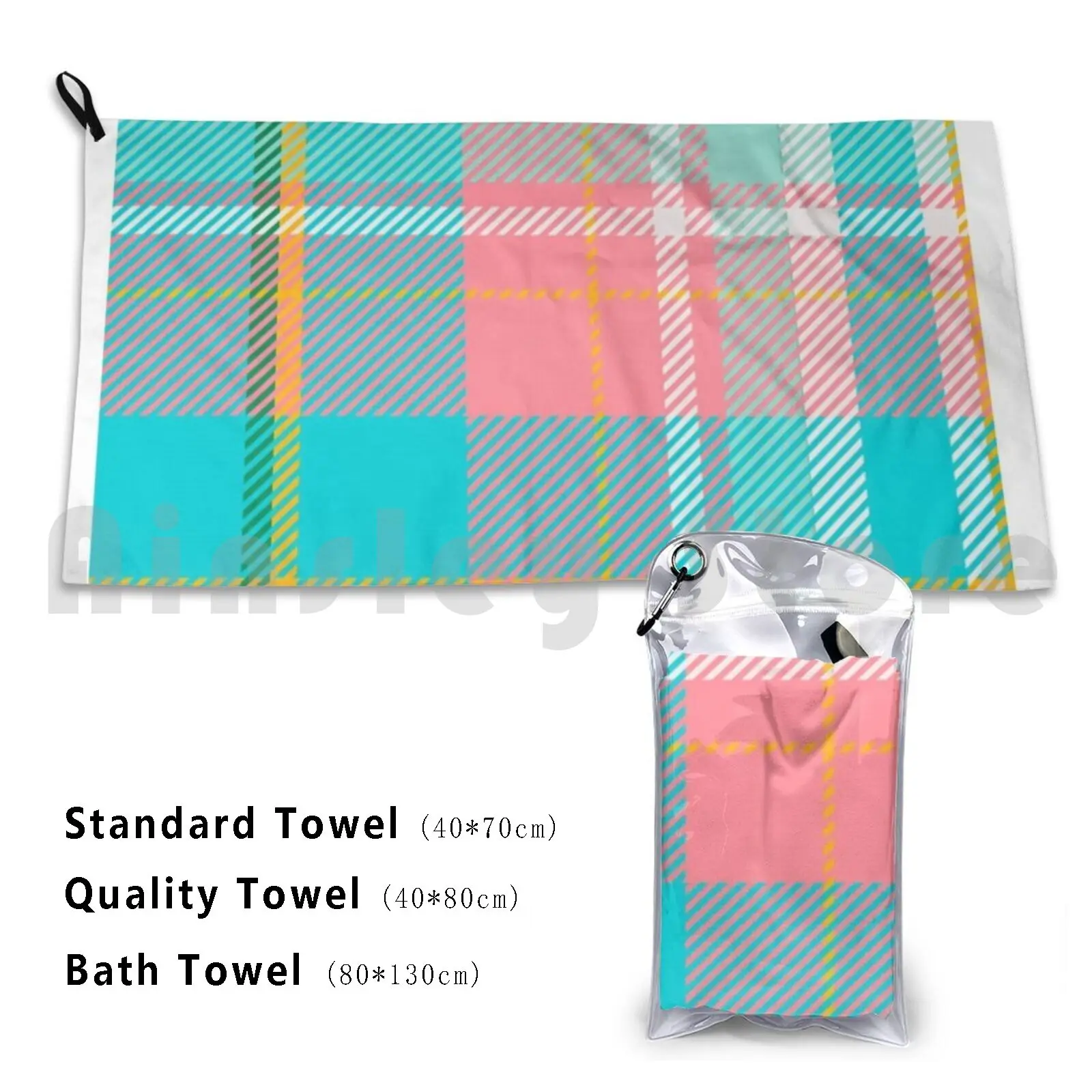 Tartan Scotland Bath Towel Beach Cushion Tartan Scottish Outlander Black Scotland Clan Red Sassenach Scot Scots