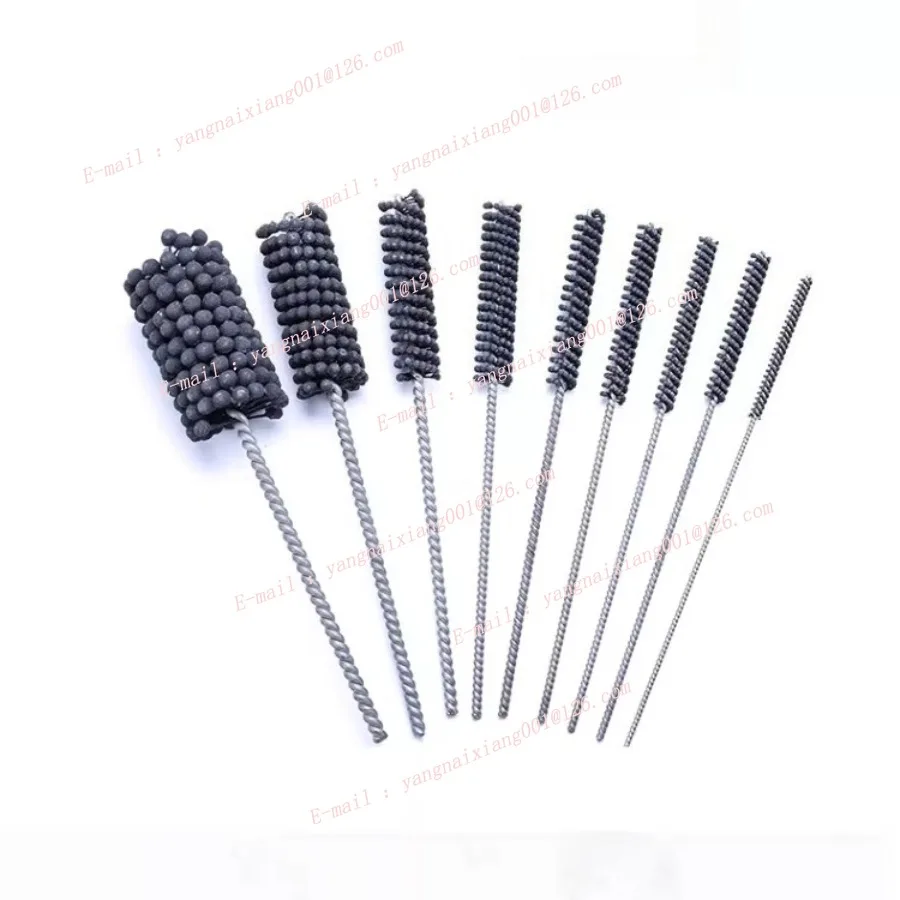 3-110mm Diameter Flexible Honing Brushes 240 Grit 340 Grit Silicon Carbide for Valve Guides Cylinders Bearings Deburring