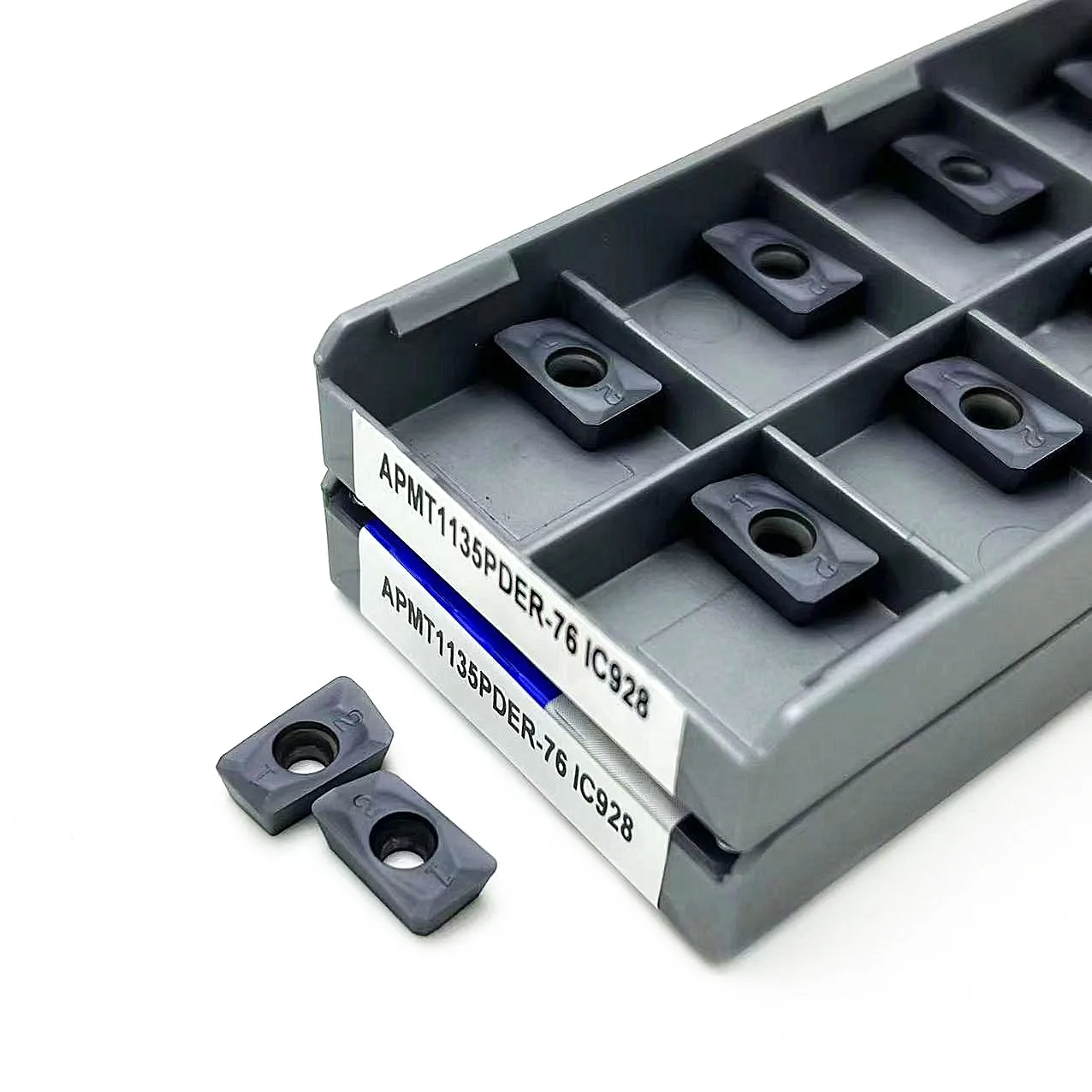 عالية الجودة APMT1135 PDER 76 IC928 قطع طحن القاطع تحول أداة كربيد إدراج عالية الجودة APMT 1135 PDER 76 IC928