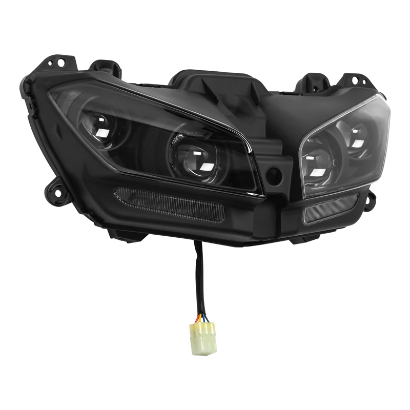 Motorcycle Front LED Headlight Assembly For Yamaha MT-09 MT09 FZ09 2017-2020 E-MARK