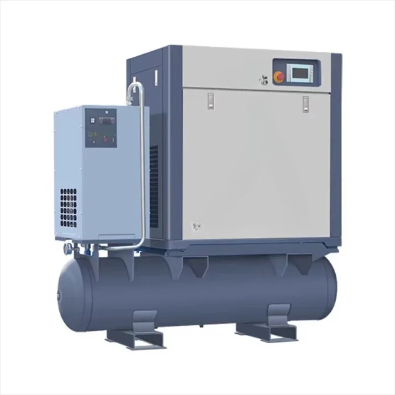 Screw compressor rotary compressor air screw silent industrial screw air compressor all-in-one machine