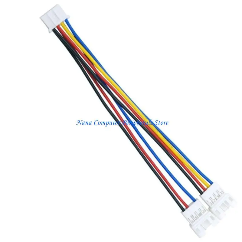F68C 4Pin PWMs Fan Cable Extension with Smartests Temperature Sensings for Computer Case Fan Installation