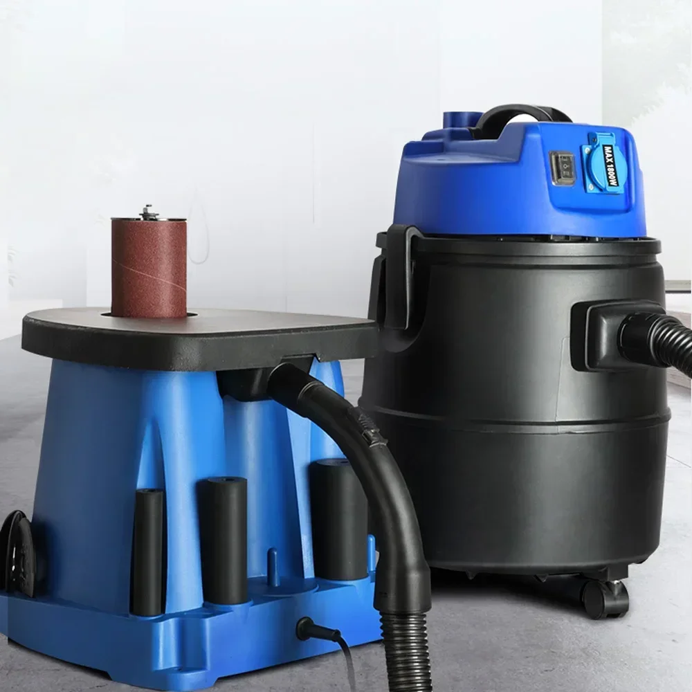 

14in 450W Woodworking Sanding Column Machine Shaft Sander Belt Machine Electric Polishing Machine 220V