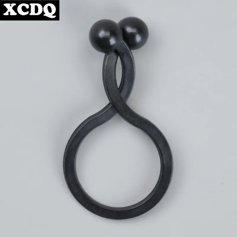 100pcs Black Twist Cable Tie Fastener Clips U Shape Plastic PA66 Nylon Retainer Desk Line Holder Fixing Clamp for Electric Wires
