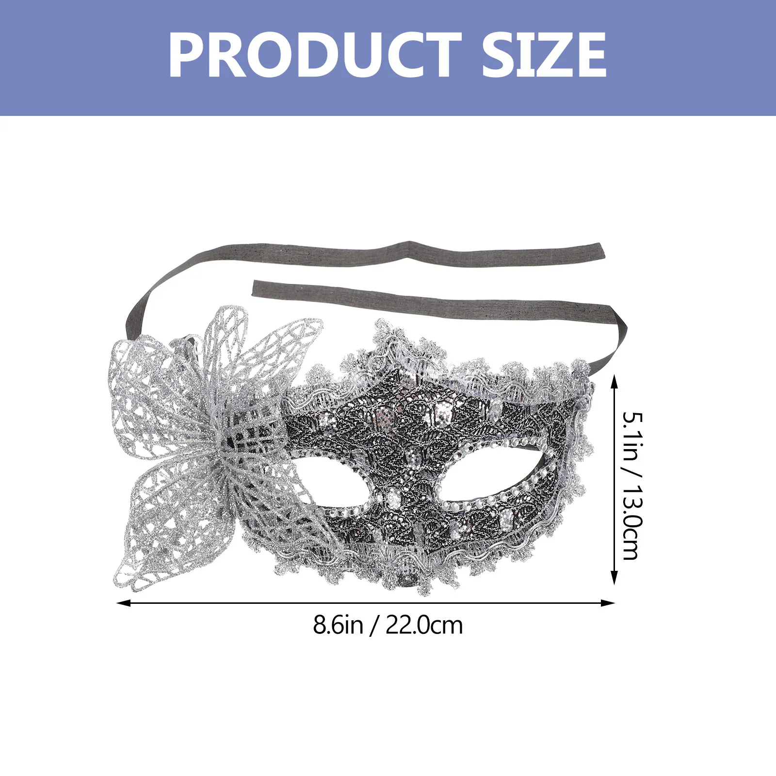 

Halloween Tassel Masquerade The Lace Mask Eye Butterfly for Women Face Costume Fancy