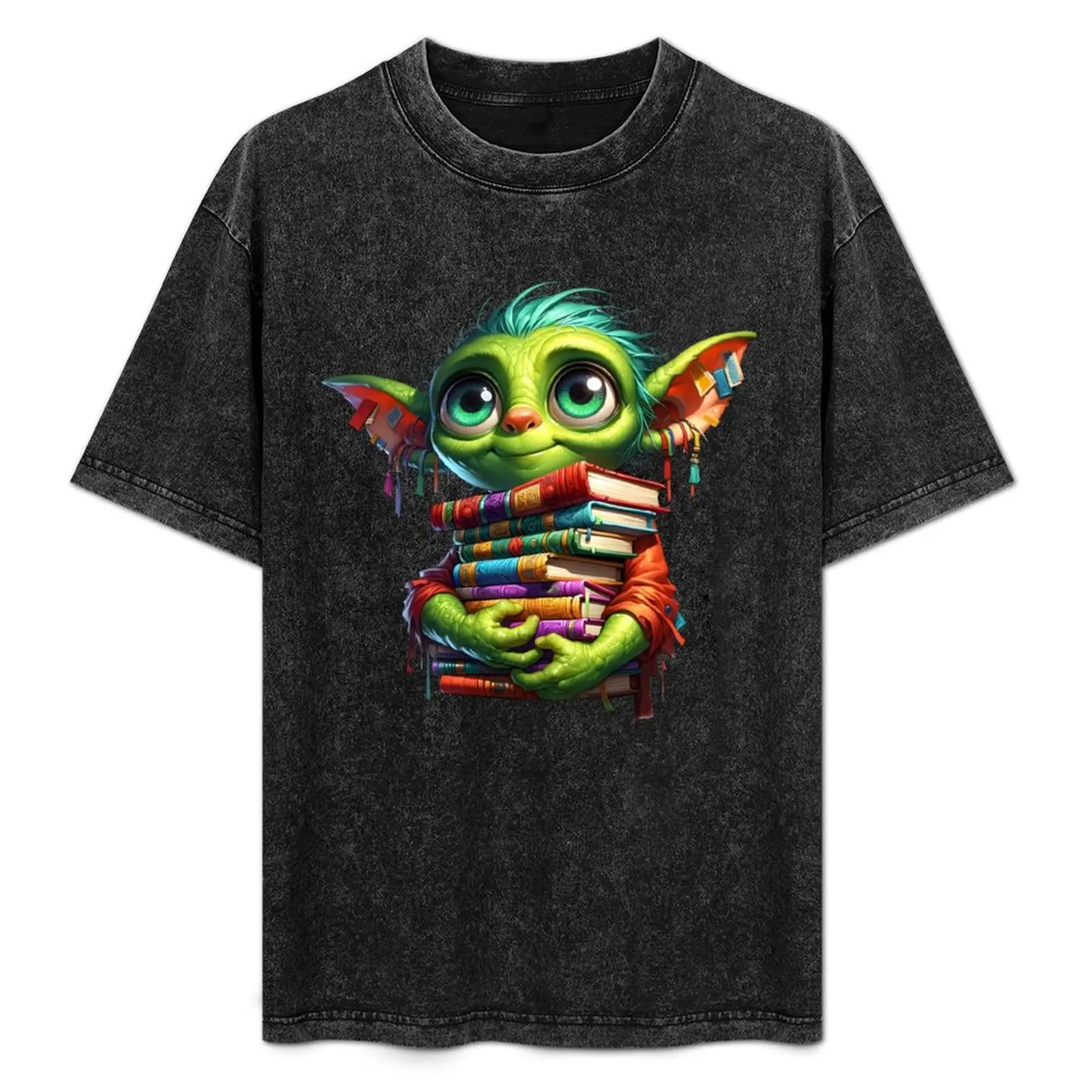 

Book Goblin T-Shirt cotton man t-shirts plus size clothes funny t shirts for men