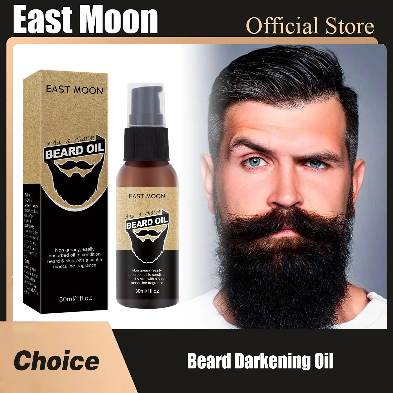 

Beard Oil Enhance Mustache Nourishing Smooth Longer Thicker Regrowth Shine Strengthens Anti Hair Loss Treatment Beard Growth Oil