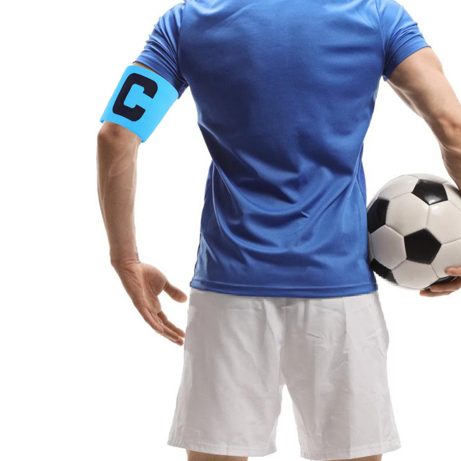 Ban Lengan Kapten Sepak Bola Ban Lengan Olahraga Tanda Pemimpin Tim Sepak Bola Nilon Luar Ruangan Berwarna