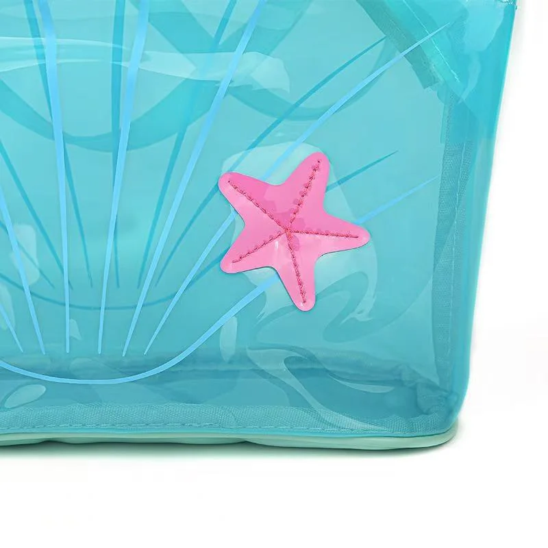 Äußerst attraktive, transparente, niedliche Reisetasche für Mädchen, Muschel-Schultertasche, neues Sommermodell, Nischen-Ins-Stil – Detail 6