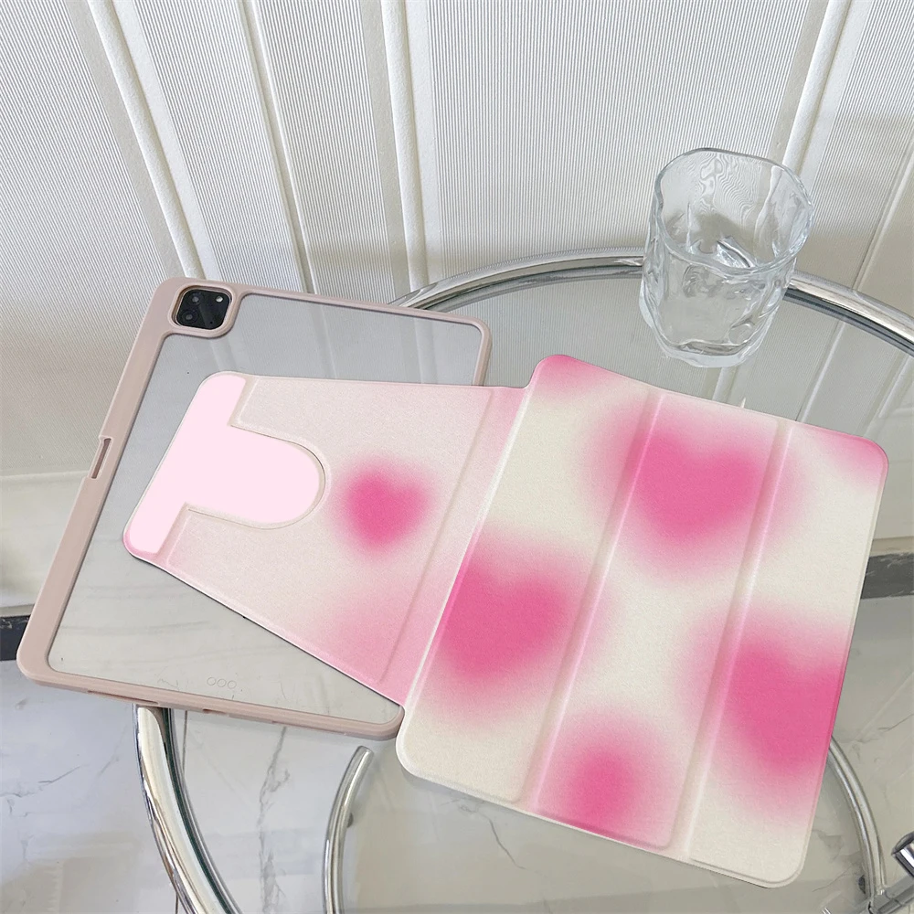 

360 ° Вращающийся складной чехол для легкой защиты вашей подушечки: совместим с iPad Air 6, Air 5,4,10,2024, air m3/a16 2025