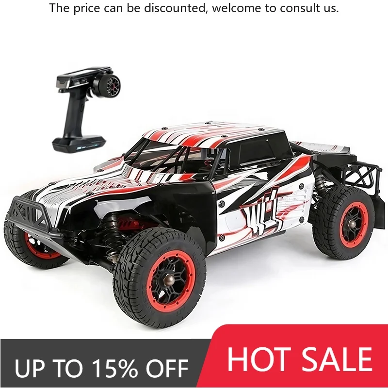 

Rofun BAHA WLT450 1:5th Scale Four Wheel Drive Nitro Gas Oil Two Stroke 45CC Engine RC Rally Truck Remote Control Racing Car RTR
