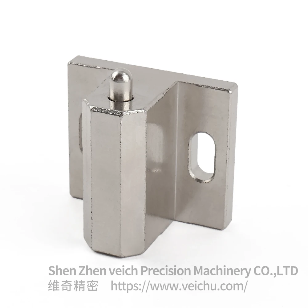 Flange Type Spring Plunger Slider Plunger Carbon Steel Nickel -plated Press Fit Round head Hight: 10/15/20mm
