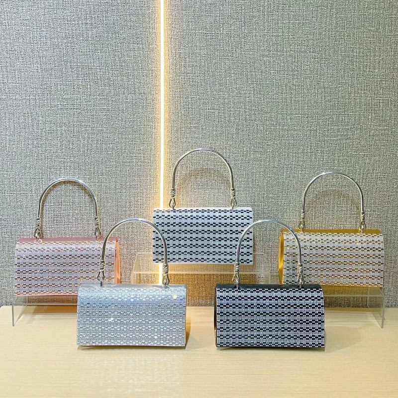 Requintado luxo espumante moda embreagem strass noite embreagens bolsas festa de alta qualidade cravejado diamante sacos ombro