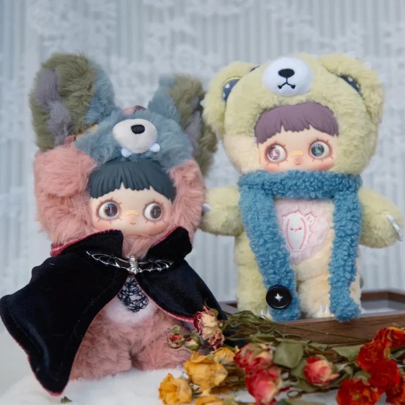 Asli Maymei V4 Kotak Buta Symbiote Seri Neverland Kwaii Boneka Mewah Dekorasi Kamar Ornamen Ransel Liontin Mainan Trendi Hadiah Anak Perempuan