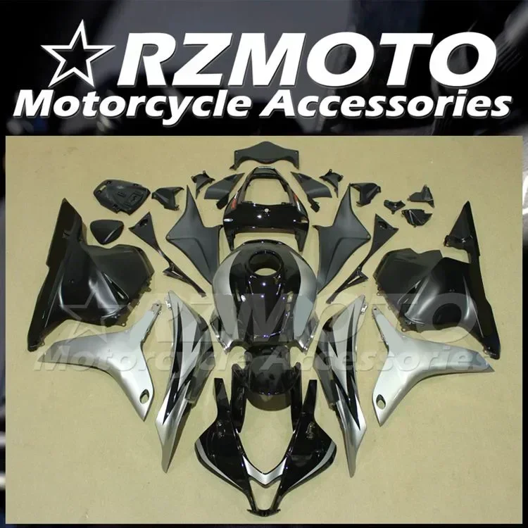 

4Gifts New ABS Fairings Kit Fit for HONDA CBR600RR F5 2009 2010 2011 2012 09 10 11 12 Bodywork Set Custom Black Gray