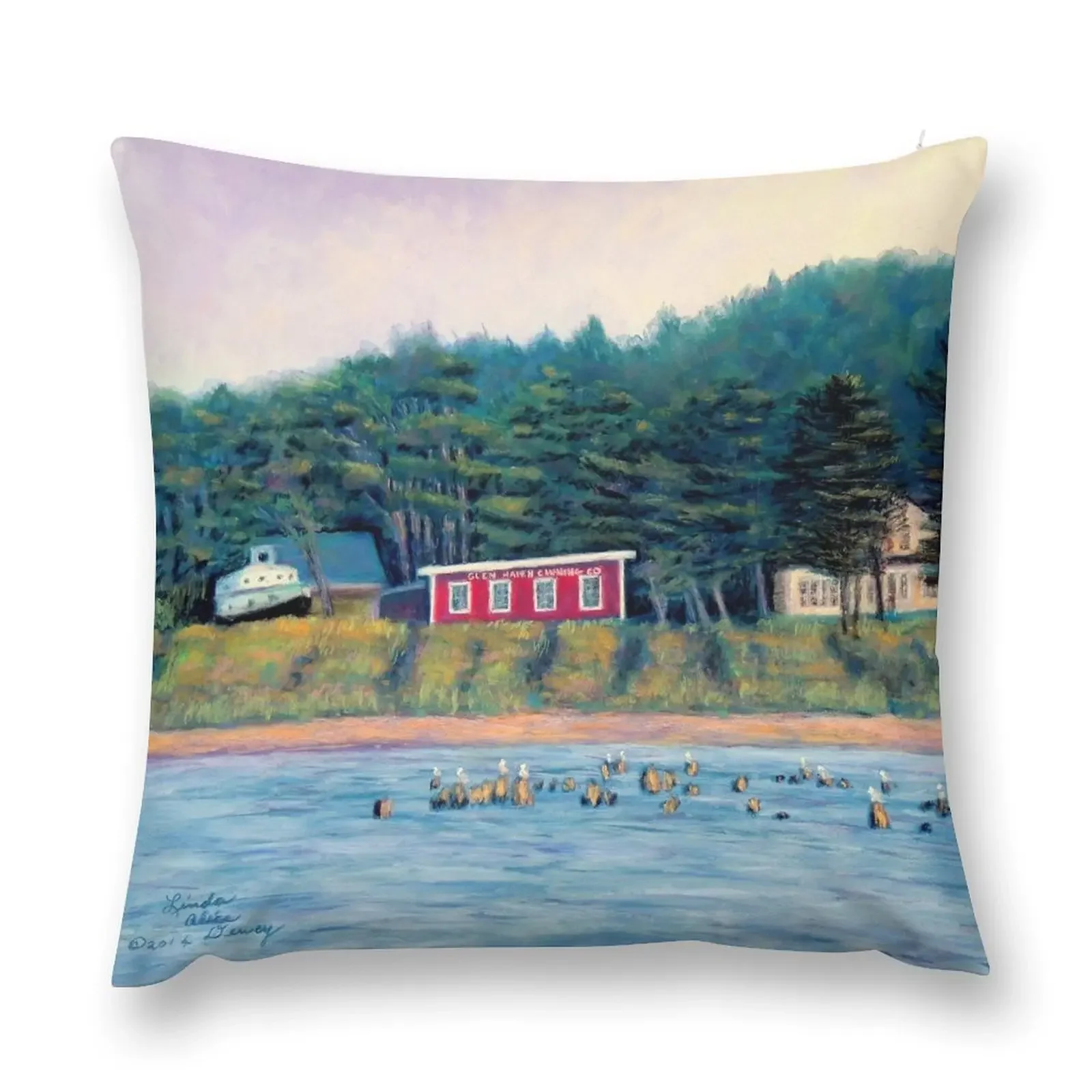 Glen Haven Throw Pillow Pillowcase Cushion Pillow Case Embroidered Cushion Cover pillow