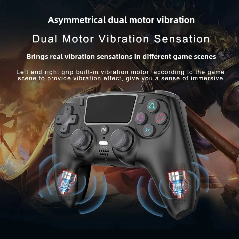 Wireless Bluetooth PS 5 Game Controller Six-Axis Dual Vibration Motion Sensing Computer Handle For Gaming And Boating Accessorie