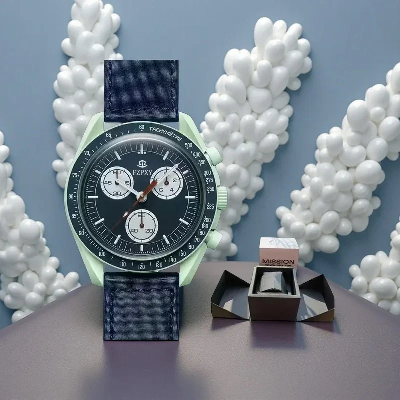 Montres de marque de créateur originales de qualité supérieure pour hommes montre de luxe multifonction chronographe en acier sport d'affaires AAA mâle