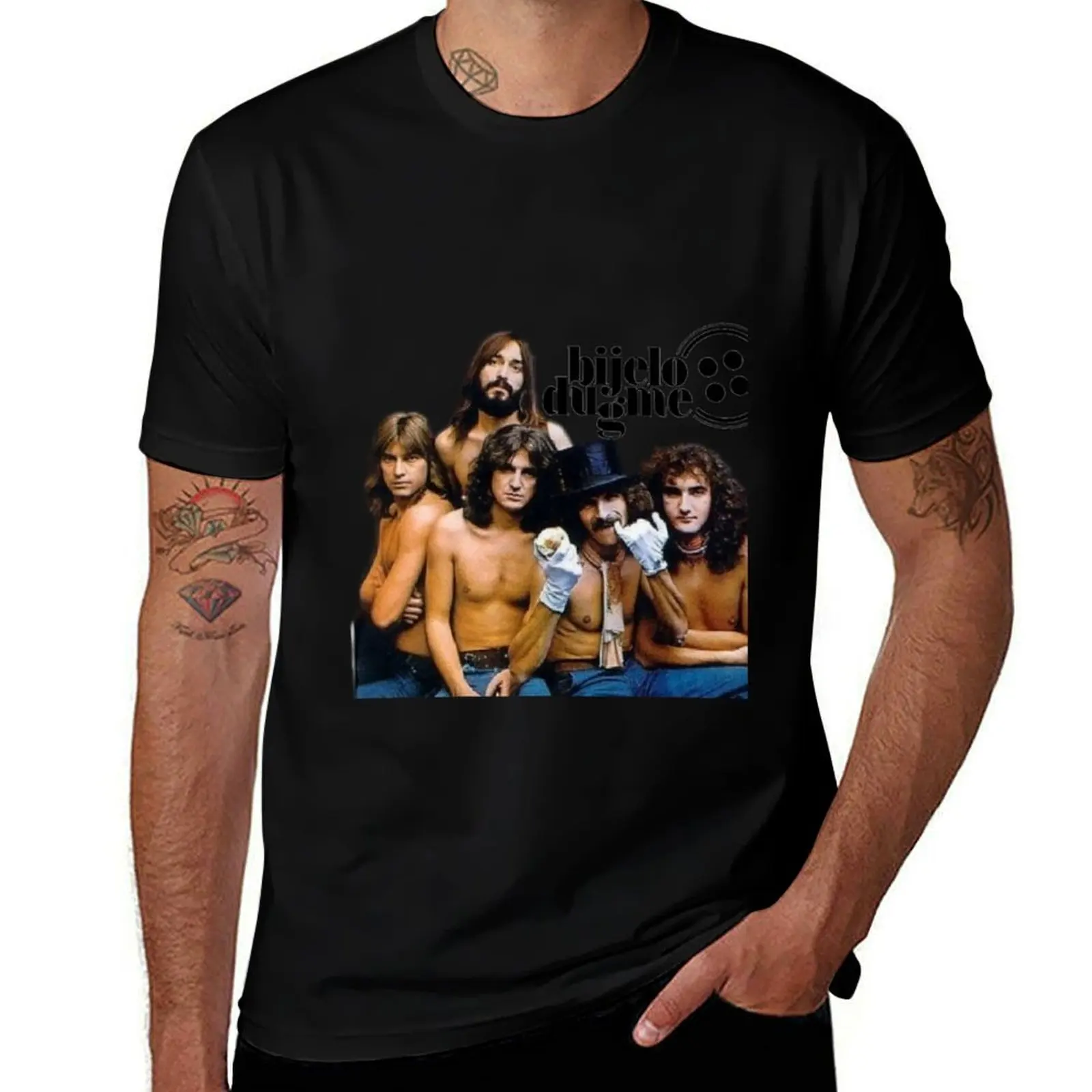 

Copy of Bijelo dugme T-Shirt Clothing Louboutins oversizeds black t-shirts for men