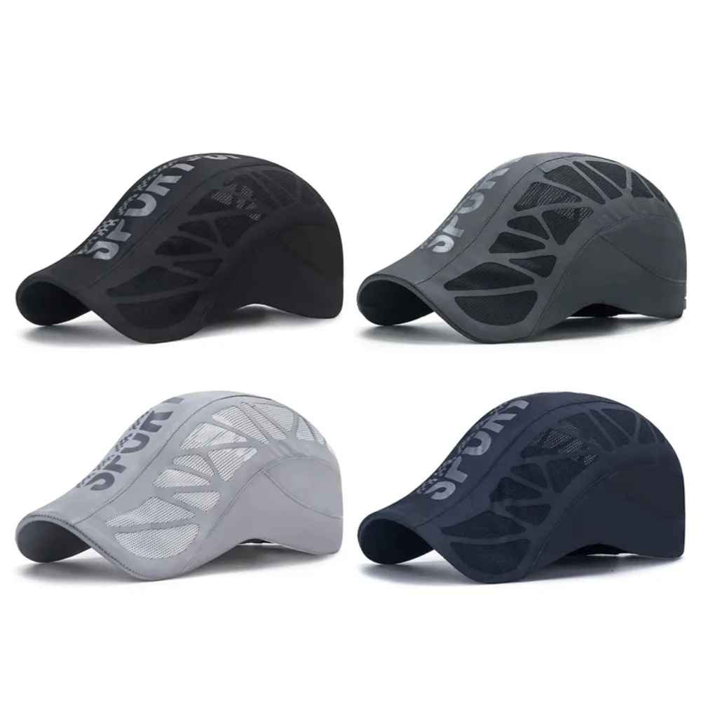 Newsboy Cap Ivy - Novo Boné Masculino Respirável de Secagem