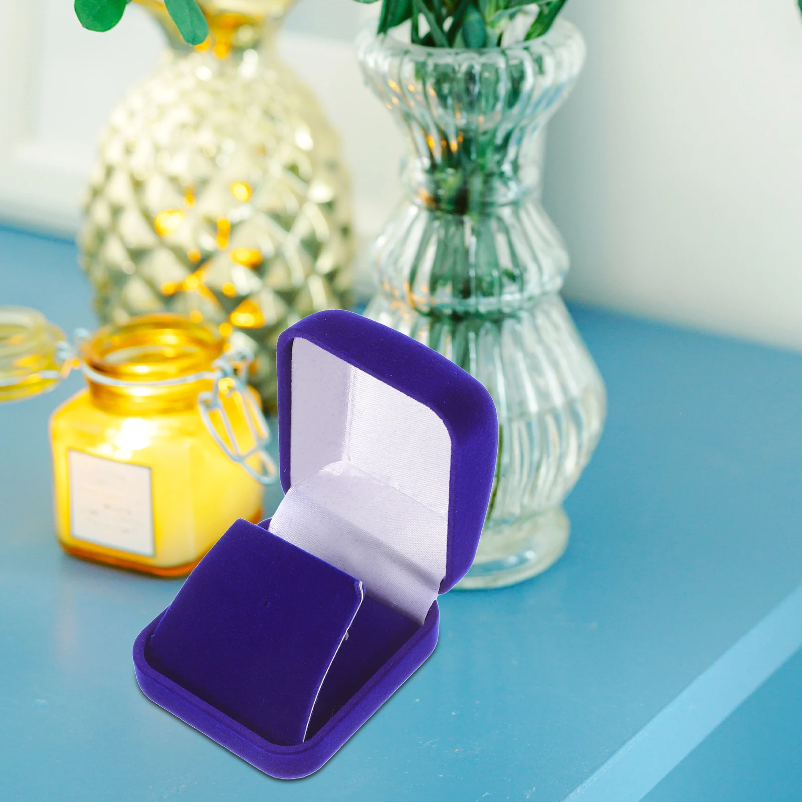 

6Pcs Badge Display Box Single School Badge Holder Medal Storage Case Coin Presentation Display Organizer Collection