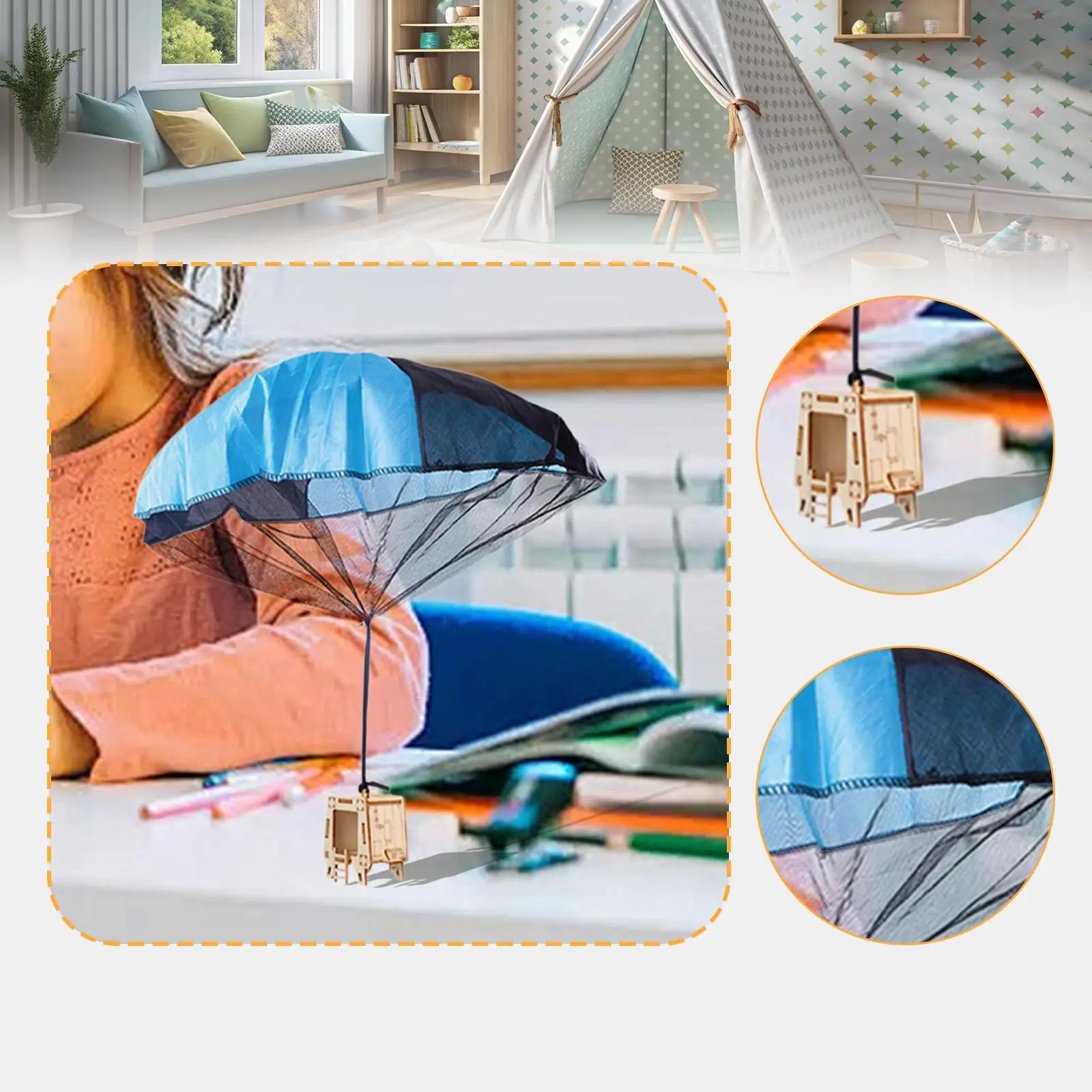 DIY Mars Lander Science Kit Educational Toy, Easy Assembly, Science Experiment Model Kit Teaching Projects for Kids