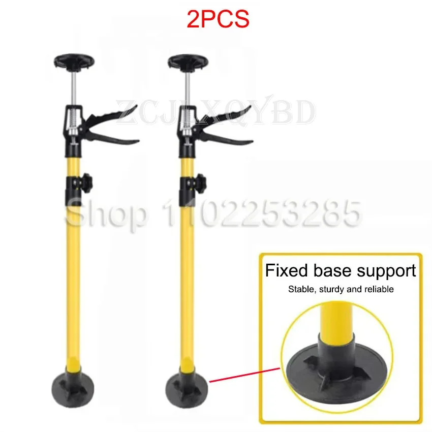 Adjustable Support Pole, 3rd Hand Support System, Support Rod For Jack Cargo Bars Drywalls, Extends From 45.3 To 114 Inch