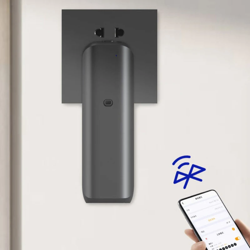 Difusor de aceite esencial con Bluetooth, ambientador de aire enchufable montado en la pared, distribuidor de olores para Hotel, máquina de aroma de